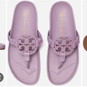 Tory Burch Miller Cloud Sandal- Lilac